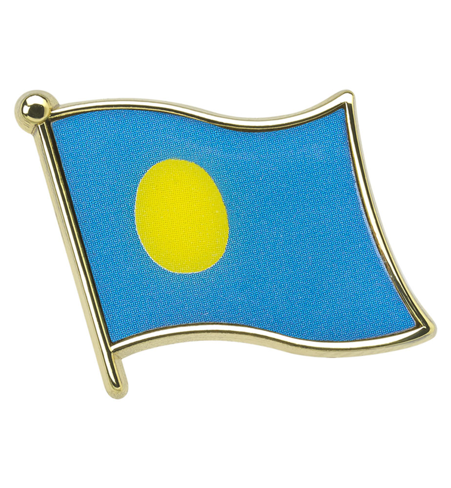 Palau Flag - Spartan and the Green Egg