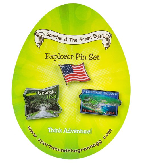 USA pin set # 7