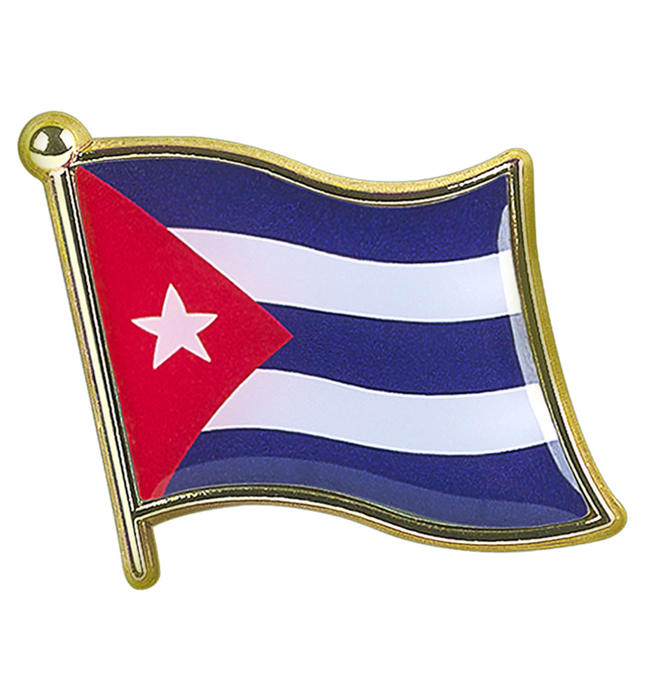 Cuba Cuba Island Spartan and the Green Egg Explorer Pins & Flag Set: Cuba Cuba Flag Set # 1 
